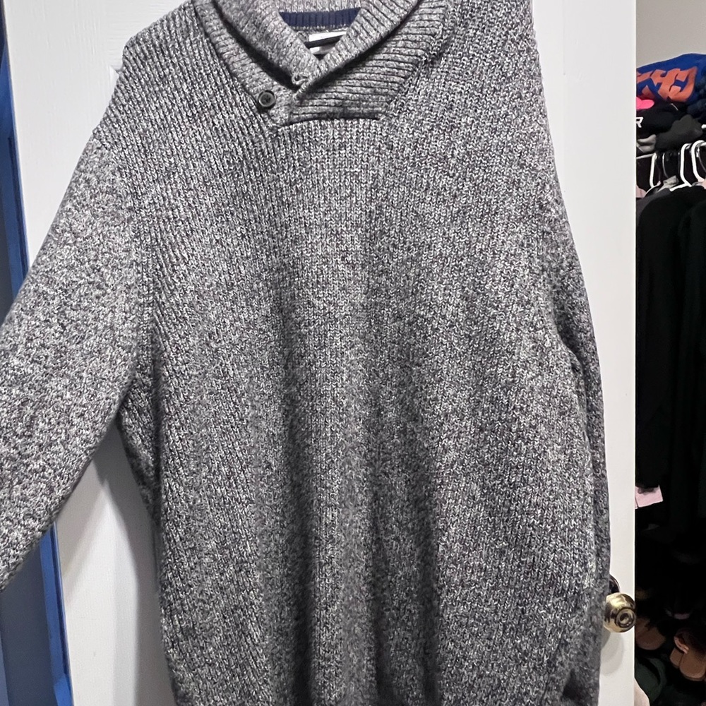 Old Navy Men's Turtleneck Sweater in Heather Gray